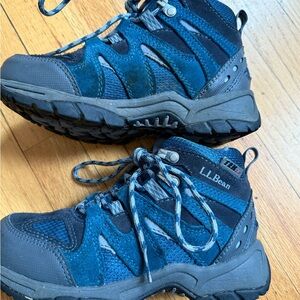 L.L. Bean Kids' Black and Blue Boots